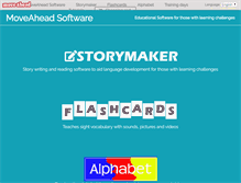 Tablet Screenshot of moveaheadsoftware.com